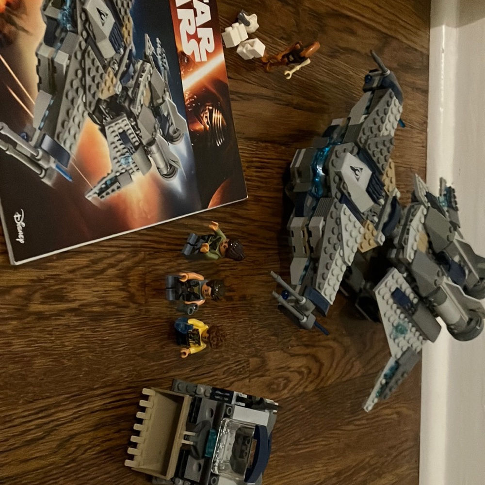 Lego Star Wars Star Scavenger Prebuilt with Instructions